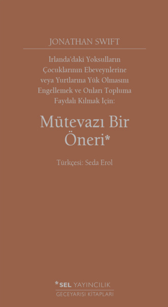 Mütevazı Bir Öneri