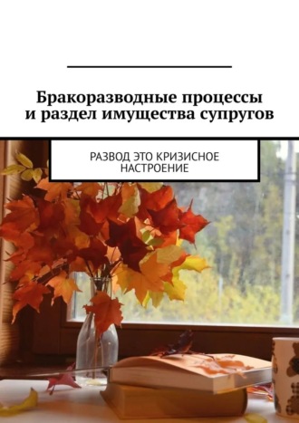 Бракоразводные процессы и раздел имущества супругов. Развод это кризисное настроение
