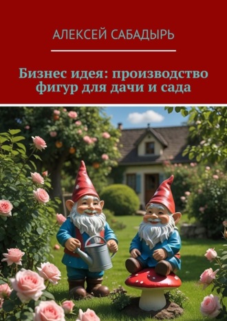 Бизнес идея: производство фигур для дачи и сада