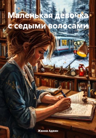 Маленькая девочка с седыми волосами
