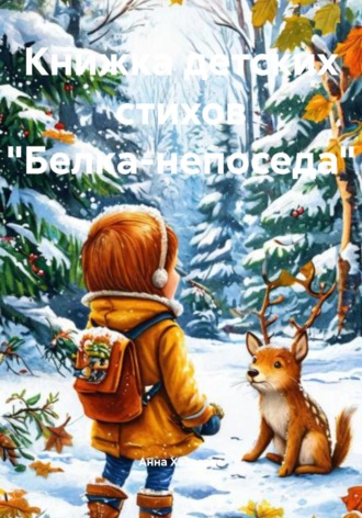 Книжка детских стихов «Белка-непоседа»