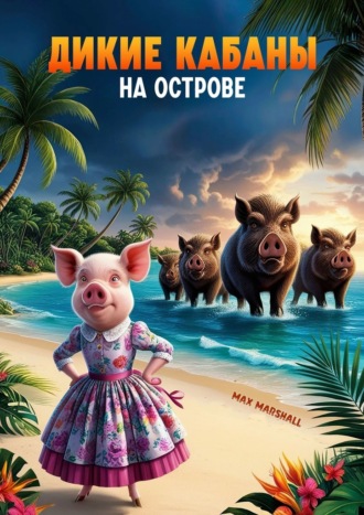Дикие кабаны на острове