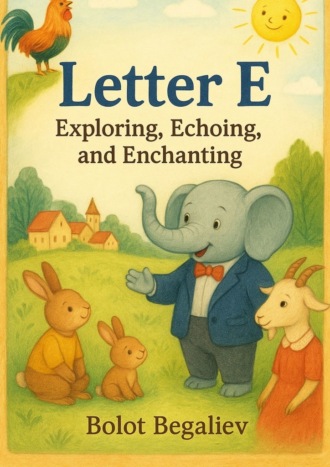Letter E. Exploring, Echoing, and Enchanting