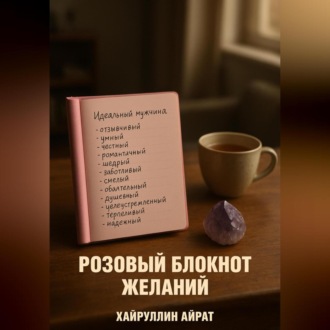 Розовый блокнот желаний