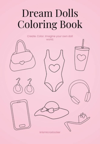 Dream dolls coloring book