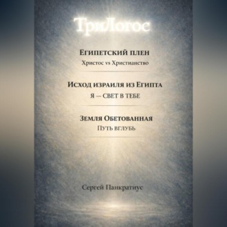 ТриЛогос 1.ЕГИПЕТСКИЙ ПЛЕН. Христос vs Христианство 2.ИСХОД ИЗРАИЛЯ ИЗ ЕГИПТА. Я – СВЕТ В ТЕБЕ 3. ЗЕМЛЯ ОБЕТОВАННАЯ. ПУТЬ ВГЛУБЬ