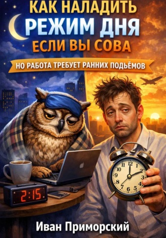 Как наладить режим дня если вы сова, но работа требует ранних подъемов
