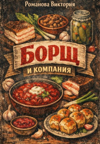 Борщ и компания: пампушки, смалец, сало, намазки, салаты и закуски