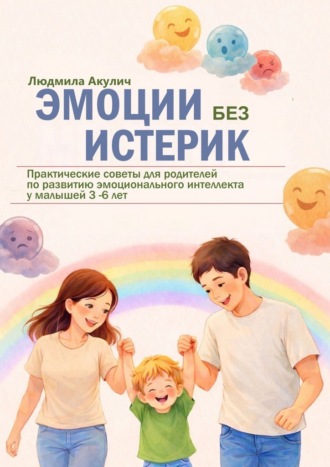 Эмоции без истерик. Практические советы для родителей по развитию эмоционального интеллекта у малышей 3 – 6 лет