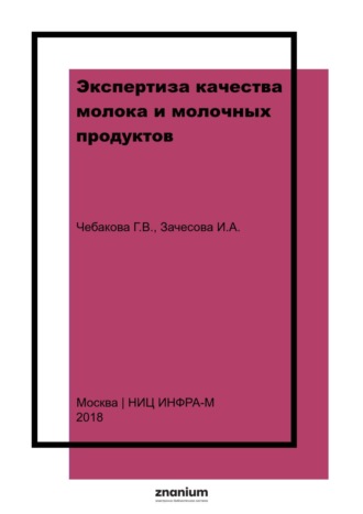 Экспертиза качества молока и молочных продуктов