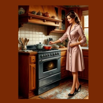 Сказка о красавице и маменькиных сынках.