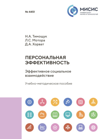 Персональная эффективность. Эффективное социальное взаимодействие