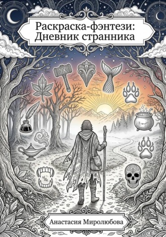 Раскраска-фэнтези: Дневник странника