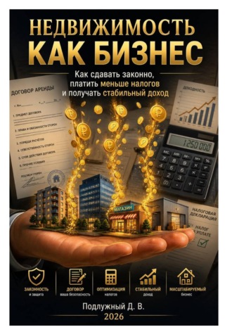 Недвижимость как бизнес. Как сдавать законно, платить меньше налогов и получать стабильный доход