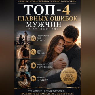 ТОП-4 главных ошибок мужчин в отношениях