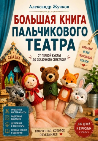Большая книга пальчикового театра: от первой куклы до сказочного спектакля