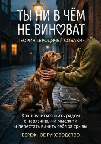 ТЫ НИ В ЧЁМ НЕ ВИНОВАТ. Теория «Бродячей собаки» и другие бережные инструменты против навязчивых мыслей, зависимостей и крейвинга.