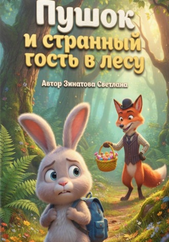 ПУШОК И СТРАННЫЙ ГОСТЬ В ЛЕСУ
