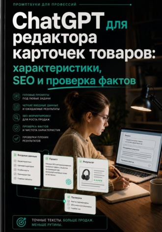 ChatGPT для редактора карточек товаров: характеристики, SEO и проверка фактов