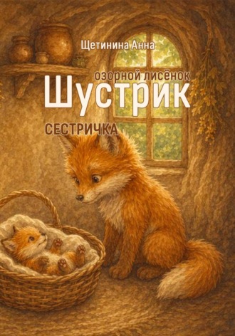 Озорной лисёнок Шустрик (сестричка)