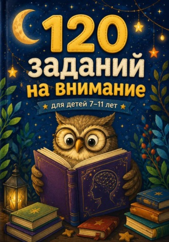 120 заданий на внимание для детей 7-11 лет
