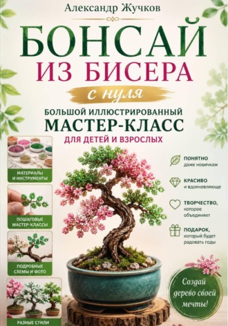 Бонсай из бисера с нуля. Большой иллюстрированный мастер-класс для детей и взрослых