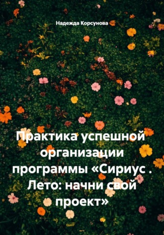 Практика успешной организации программы «Сириус . Лето: начни свой проект»