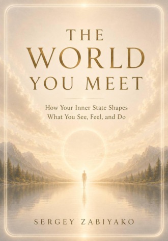 THE WORLD YOU MEET. How Your Inner State Shapes What You See, Feel, and Do