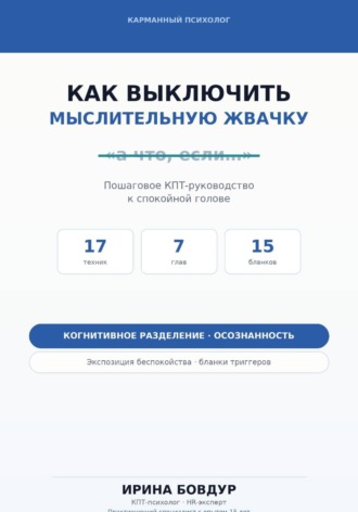 Карманный психолог. Как выключить мыслительную жвачку