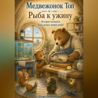 Медвежонок Топ. Рыба к ужину