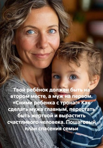 Твой ребёнок должен быть на втором месте, а муж на первом. «Сними ребенка с трона!» Как сделать мужа главным, перестать быть жертвой и вырастить счастливого человека. Пошаговый план спасения семьи