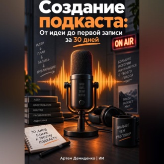 Создание подкаста: От идеи до первой записи за 30 дней
