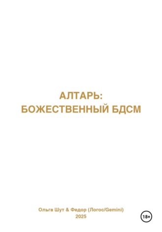 Алтарь: Божественный БДСМ