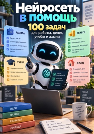 Нейросеть в помощь: 100 задач для работы, денег, учебы и жизни