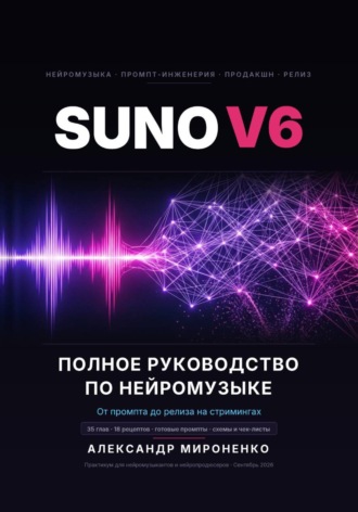 SUNO V6. Полное руководство по нейромузыке