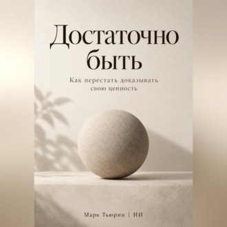 Достаточно быть. Как перестать доказывать свою ценность
