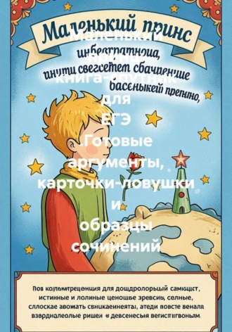 Маленький принц: книга-спутник для ЕГЭ .Готовые аргументы, карточки-ловушки и образцы сочинений