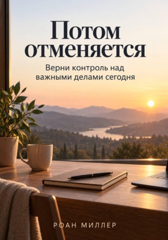 Потом отменяется. Верни контроль над важными делами сегодня