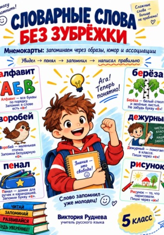 Словарные слова без зубрежки 5 класс