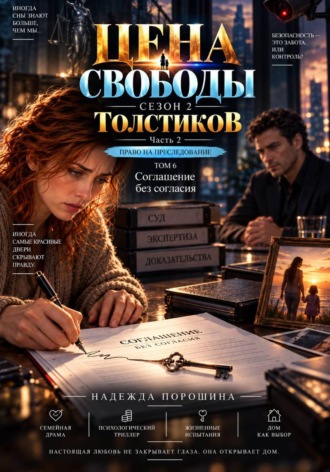 ЦЕНА СВОБОДЫ. СЕЗОН 2. Толстиков. Часть 2. Право на преследование. Том 6. Соглашение без согласия
