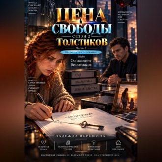 ЦЕНА СВОБОДЫ. СЕЗОН 2. Толстиков. Часть 2. Право на преследование. Том 6. Соглашение без согласия