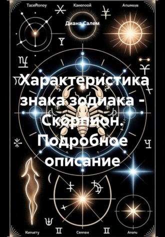 Характеристика знака зодиака - Скорпион. Подробное описание