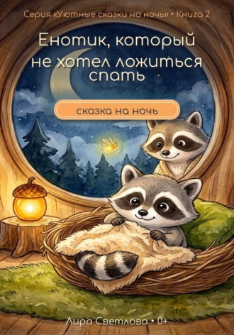 Енотик, который не хотел ложиться спать. сказка на ночь