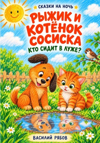 Рыжик и котёнок Сосиска