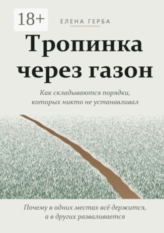 Тропинка через газон. Как складываются порядки, которых никто не устанавливал