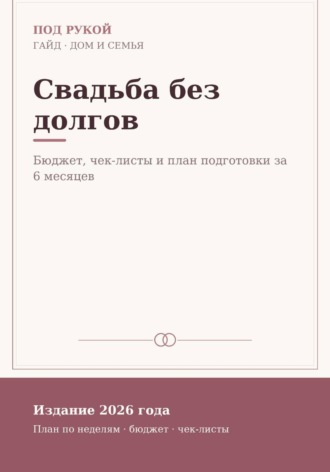 Свадьба без долгов