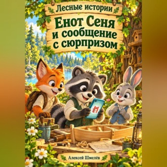 Енот Сеня и сообщение с сюрпризом