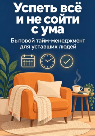 Успеть всё и не сойти с ума. Бытовой тайм-менеджмент для уставших людей