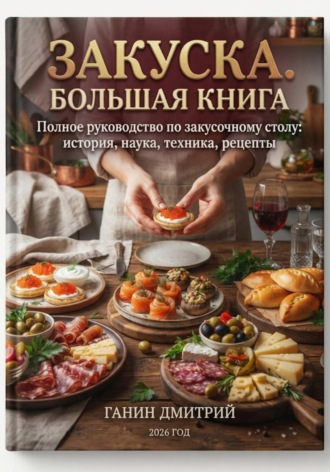 ЗАКУСКА. БОЛЬШАЯ КНИГА: Полное руководство по закусочному столу: история, наука, техника, рецепты