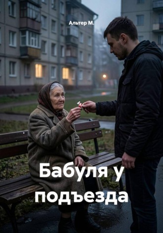 Бабуля у подъезда